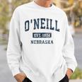 O'neill ネブラスカneビンテージアスレチックスポーツデザイン スウェットシャツ 彼への贈り物