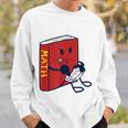 Trendy Graphic Math Book Gamer Homework Break Sweatshirt Gifts for Him
