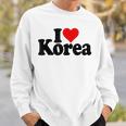 アイラブハートコリア韓国カルチャー スウェットシャツ 彼への贈り物