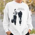 サイモン&ガーファンクル ウォーキング 長袖tシャツ スウェットシャツ 彼への贈り物