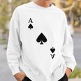 スペード、エース、カーニバル、コスチューム、ポーカー、カードプレイヤー。Poker Card スウェットシャツ 彼への贈り物