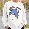 タキシードサム テニス 長袖tシャツ スウェットシャツ 彼への贈り物
