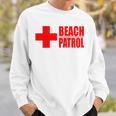 ビーチパトロール ライフガード サーフ レスキュー 長袖tシャツ スウェットシャツ 彼への贈り物