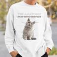 ブリティッシュショートヘアの猫t スウェットシャツ 彼への贈り物