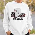 ポーカーエース、I Am All In スウェットシャツ 彼への贈り物