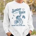 レトロ サイクリング サイクリスト 自転車 バイク サンデー ライド クラブ レース スウェットシャツ 彼への贈り物