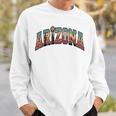 ヴィンテージアリゾナtシャツ レトロな砂漠のサグアロサボテン スウェットシャツ 彼への贈り物