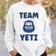 野獣のイエティ 忌まわしい雪だるまのユーモア 私はイエティが大好き Team Yeti スウェットシャツ 彼への贈り物
