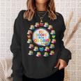 100 Books For 100 Days 100th Day Of School Top Teacher Kid Sweatshirt Gifts for Her
