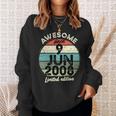 15歳の誕生日 2008年6月9日 15歳の誕生日 長袖tシャツ スウェットシャツ 彼女への贈り物