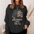 1976 愛国的なイーグル、50歳の誕生日、アメリカ国旗 愛国的 スウェットシャツ 彼女への贈り物