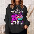 20歳のバースデーガール、20年目のフルーツコーンループス、背番号20 スウェットシャツ 彼女への贈り物