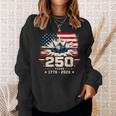 250Th Anniversary Usa Patriotic 250 Years American 4Th July スウェットシャツ 彼女への贈り物