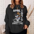 50Th Birthday Legends April 1976Intage 50 Years Old スウェットシャツ 彼女への贈り物