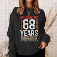 68歳の誕生日プレゼント 68歳 816ヶ月 レトロ ヴィンテージ スウェットシャツ 彼女への贈り物