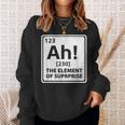 Ah The Element Ofurprise 周期表 スウェットシャツ 彼女への贈り物