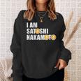 I Amatoshi Nakamoto Bitcoin Creator Meme スウェットシャツ 彼女への贈り物