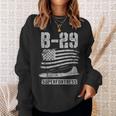 B-29Uperfortress Bomber Airplane Pilot World War Ii スウェットシャツ 彼女への贈り物