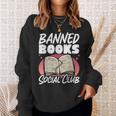Banned Books Social Club Sweatshirt Gifts for Her
