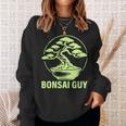 Bonsai Guy Penjing Penzai Bonsai 盆栽 スウェットシャツ 彼女への贈り物