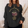 Book Club President Tired Mom Mother Reading Literary Sweatshirt Gifts for Her