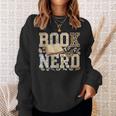 Book Nerd Vintage Floral Booktrovert Reading Lover Bookish Sweatshirt Gifts for Her