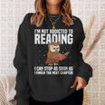 Book Reader Art For Men Women Bookish Book Nerd Lover Sweatshirt Gifts for Her