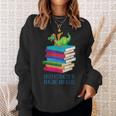 Bookworm Easily Distracted By Dragons And Books Reader Sweatshirt Gifts for Her