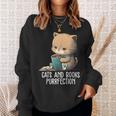 Cats And Books Purrfection Book Lover Book Nerd Librarian Sweatshirt Gifts for Her Cats And Books Purrfection Book Lover Book Nerd Librarian Sweatshirt Gifts for Her