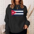 Cuban Flag Cuba Miamipanish Cuban スウェットシャツ 彼女への贈り物