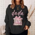 Dada Book First Chapter Birthday Girl Coquette Bow Matching Sweatshirt Gifts for Her