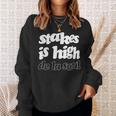 De Laoul 「Stakes Is High」 スウェットシャツ 彼女への贈り物