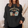 I Deserve A Little Treat Coffee Cookie Snack Book Romance Sweatshirt Gifts for Her