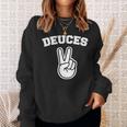 Deuces Finger Deuces 長袖tシャツ スウェットシャツ 彼女への贈り物
