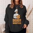 Dough Whisperer Baker Baking Hobby Baker スウェットシャツ 彼女への贈り物