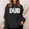 Dub Reggae Music ビニールレコード カーニバルフェスティバル ギフト スウェットシャツ 彼女への贈り物