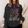 Easily Distracted By Music And Books For Book Lovers Sweatshirt Gifts for Her