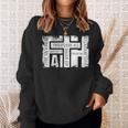 Faith Bibleerses ビンテージ クリスチャン グランジ グラフィック スウェットシャツ 彼女への贈り物