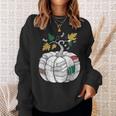 Fall Bookshelf Pumpkin Autumn Reading Sweatshirt Gifts for Her