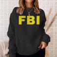 Fbi ハロウィン おもしろコスチューム スウェットシャツ 彼女への贈り物