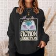 Fiction Addiction Book Reader And Booklover Sweatshirt Gifts for Her Fiction Addiction Book Reader And Booklover Sweatshirt Gifts for Her