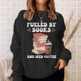 Fueled By Books And Iced Coffee Coffee Read Book Lover Sweatshirt Gifts for Her Fueled By Books And Iced Coffee Coffee Read Book Lover Sweatshirt Gifts for Her