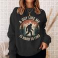 Bigfoot Hard To Find Retro Sasquatch Sweatshirt Gifts for Her