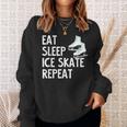 Eatleep Icekate Repeat フィギュアスケート スウェットシャツ 彼女への贈り物