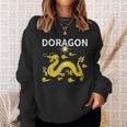 Goldendoragon Good Luck 開運アップ 龍 スウェットシャツ 彼女への贈り物