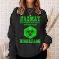 Green Biohazard 危険物 コスチューム キッズ メンズ スウェットシャツ 彼女への贈り物