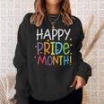Happy Pride Month レインボー ゲイプライド アリー Lgbt メンズ レディース キッズ スウェットシャツ 彼女への贈り物