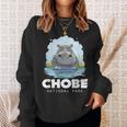 Hippo アフリカンサファリ チョベ国立公園 お土産 スウェットシャツ 彼女への贈り物