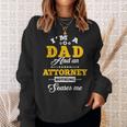 I'm Dad And Attorney Fun Happy 父の日 スウェットシャツ 彼女への贈り物