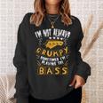 I'm Not Always Grumpyometimes I'm Playing The Bass 音楽 スウェットシャツ 彼女への贈り物